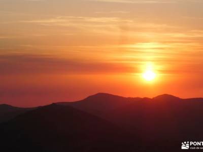 La Maliciosa al atardecer: una ruta entre luces y siluetas - Luna Llena;viaje senderismo verano send